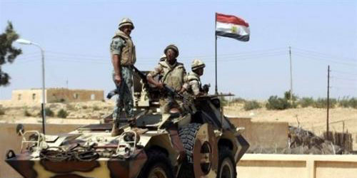 مقتل 6 من الجيش المصري في هجوم إرهابي بالعريش 