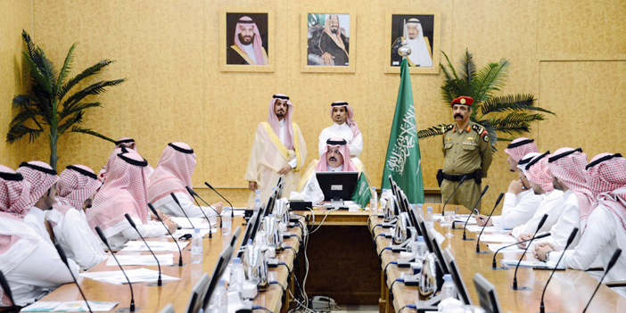  الأمير عبدالعزيز بن سعد يرأس اجتماع مجلس شباب المنطقة