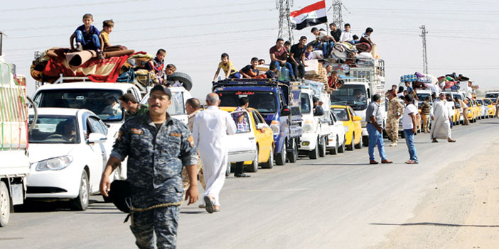  الجيش العراقي يفرض الأمن وينظم عودة السكان في كركوك