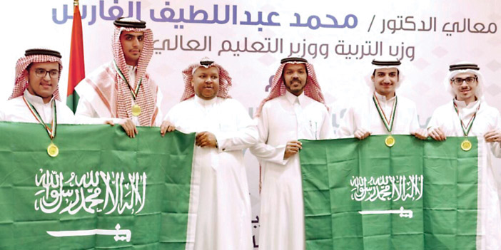  طلاب المملكة المشاركون في أولمبياد الكيمياء العربي بالكويت