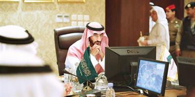 أمير منطقة مكة المكرمة بالنيابة يطلع على الخطط والبرامج والمشروعات المنفذة في المنطقة 