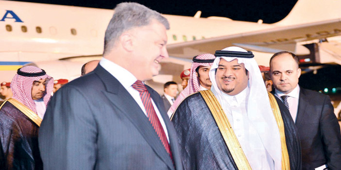  الأمير محمد بن عبدالرحمن مستقبلا رئيس أوكرانيا