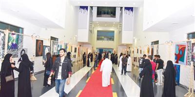 جامعة الأمير سلطان تنظم المعرض الخيري «الفن عطاء» 