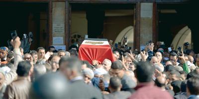 مصر تشيع جثمان النجمة الكبيرة شادية 