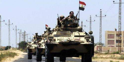مقتل اثنين من إرهابيي سيناء في حملة للجيش المصري 
