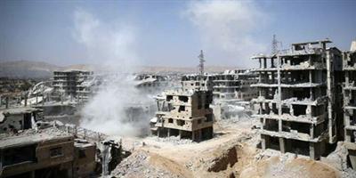 المرصد السوري: مصرع 14 عنصرًا من قوات النظام بالغوطة الشرقية 