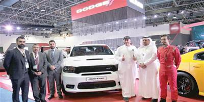 عرض أحدث سيارات دودج بمعرض السيارات السعودي الدولي 