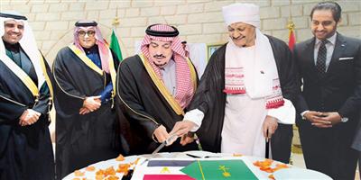 أمير منطقة الرياض يشرف حفل سفارة السودان 