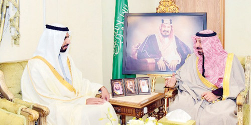  أمير نجران يستقبل سفير الإمارات