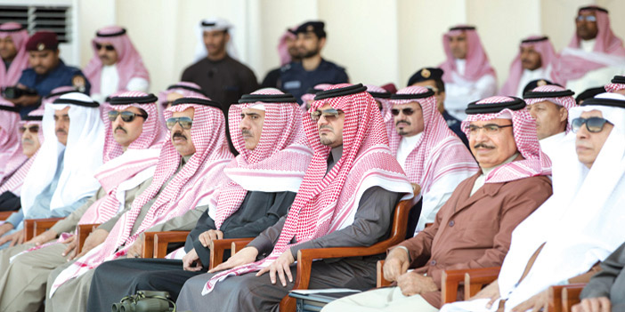  سمو وزير الداخلية ونظيره البحريني خلال حضورهما تمريناً لقوة الأمن الخاصة البحرينية