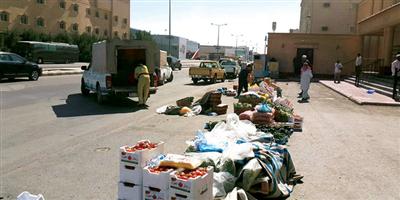 أمانة الرياض تغلق 268 منشأة وتزيل 133 مخيمًا وتضبط 130 عاملاً مخالفًا 
