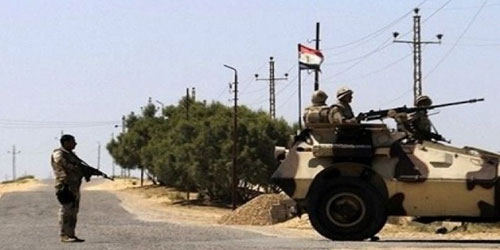 الجيش المصري يقضي على سبعة مسلحين في سيناء 