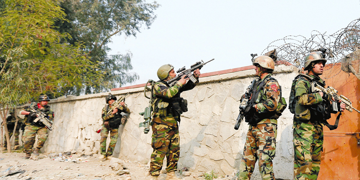  قوات خاصة أفغانية تحاصر مجموعة من الإرهابيين