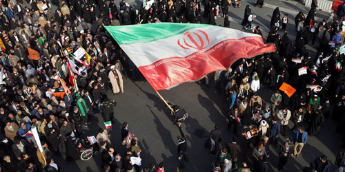 احتجاجات إيرانية ضد سياسة الحكومة الديكتاتورية 