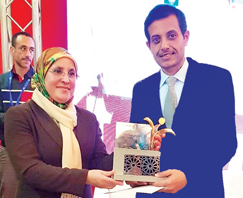 جناح المملكة يفوز بجائزة في المعرض الدولي للكتاب بالدار البيضاء 