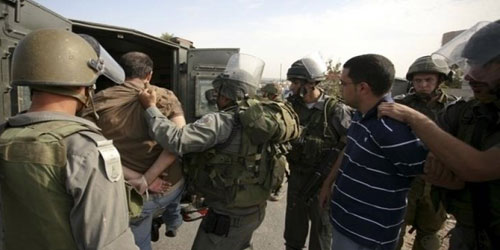 قوات الاحتلال تعتقل أربعة فلسطينيين 