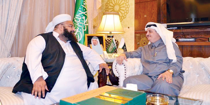السفير المالكي يلتقي رئيس جمعية مجلس علماء باكستان 