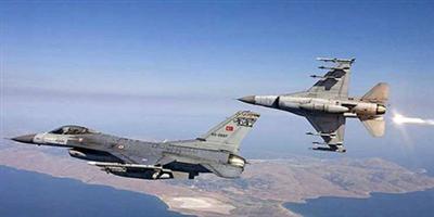 طائرات حربية تركية تدمر 18 هدفاً لمتمردين أكراد 