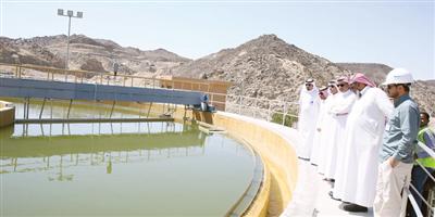 قطاع توزيع المياه يُشغّل مشروع خليص لتحسين جودة المياه وزيادة إنتاجيتها 