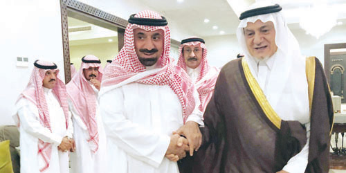  أمير منطقة نجران يتلقى تعازي الأمراء في وفاة الأمير خالد بن عبدالله