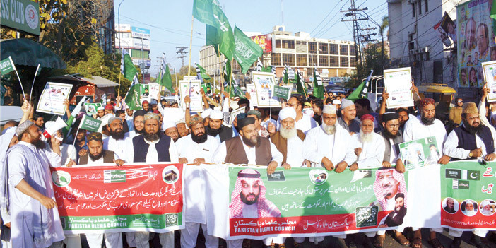  لقطات من مسيرات مجلس علماء باكستان