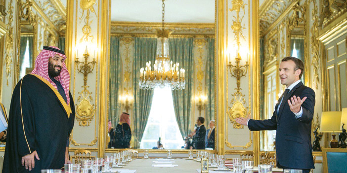 رأسا اجتماع مجلس الشراكة الاستراتيجية السعودية - الفرنسية 