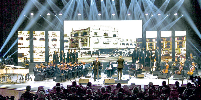 الأوبرا المصرية قدمت أول احتفالية موسيقية في الرياض 