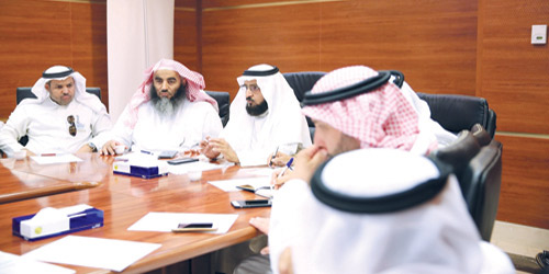  وكالة شؤون المسجد النبوي خلال الاجتماع