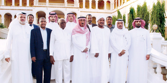 الأمين العام لدارة الملك عبد العزيز يزور متحف السودان 