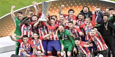 أتلتيكو مدريد بطلاً للدوري الأوروبي للمرة الثالثة ويحجز مقعداً مباشراً في دوري الأبطال 