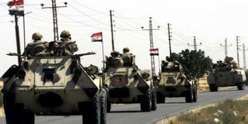 الجيش المصري يقضي على 19 مسلحًا في سيناء 
