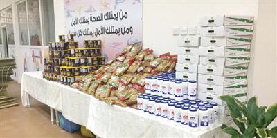 تجهيز 110 سلات رمضانية للمحتاجين في الرياض 
