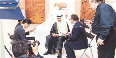 وسائل الإعلام اليابانية تبرز زيارة وتصريحات الأمير سلطان بن سلمان 