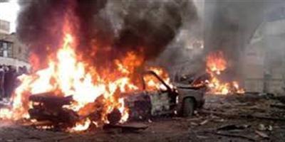 انفجار سيارة مفخخة في ريف حمص 