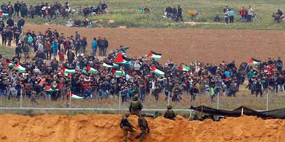 إصابة أكثر من مائة فلسطيني في غزة  