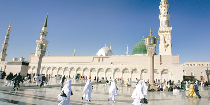 الاعتكاف في سطح المسجد النبوي 