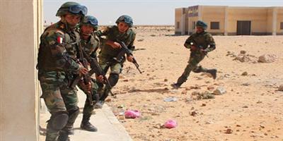 مقتل جندين مصريين و8 إرهابيين في سيناء 