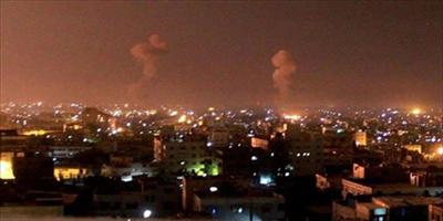 الطيران الحربي الإسرائيلي يواصل قصف غزة 