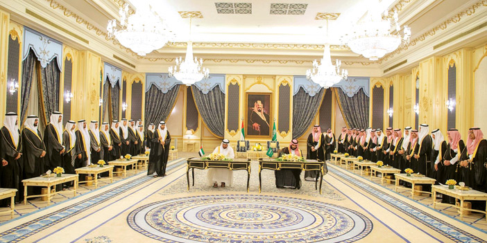  ولي العهد وولي عهد أبوظبي يوقعان على محضر الاجتماع الأول لمجلس التنسيق السعودي الإماراتي