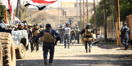 القوات الأمنية العراقية تواصل ملاحقة الدواعش 