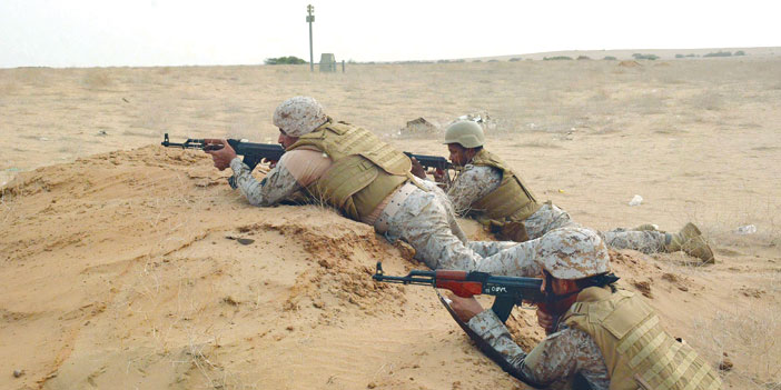  الجنود السعوديون في الحد الجنوبي