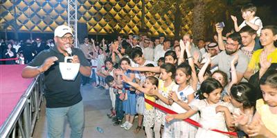 احتفالات أمانة الرياض بعيد الفطر تجذب أكثر من مليون و600 ألف زائر 