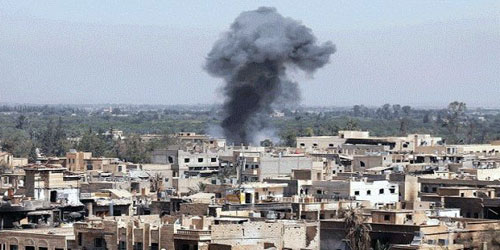 طائرات حربية تقصف منطقة للمعارضة في درعا 