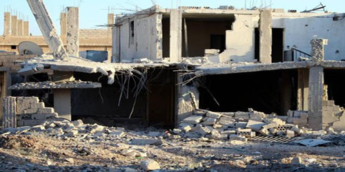 دبابات النظام السوري تستهدف الأحياء السكنية 