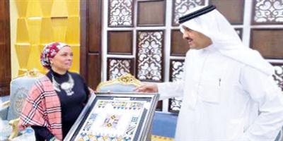 الأمير سلطان بن سلمان يلتقي وزيرة الثقافة المصرية ونائبة وزير الآثار 