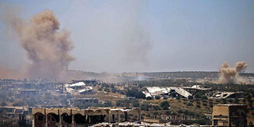 مقتل 22 مدنيًا في غارات جنوب سوريا 