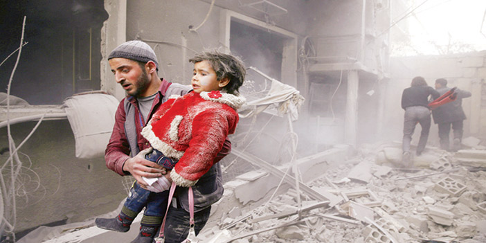  جانب من الحرب التي يشنها نظام الأسد على السوريين