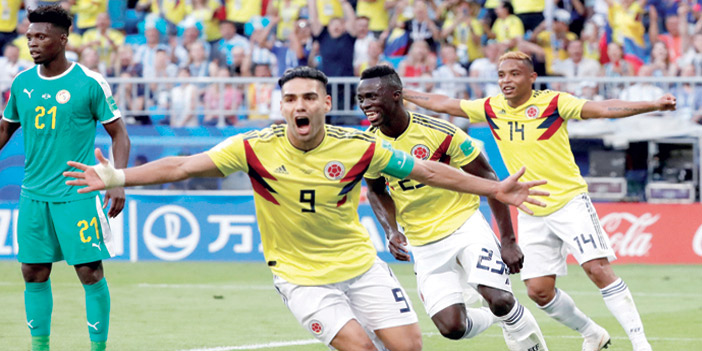  المنتخب الكولومبي تفوق على البرازيل والأرجنتين