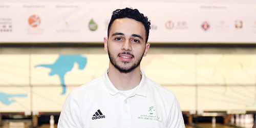  لاعب المنتخب السعودي للبولينج سلطان المصري