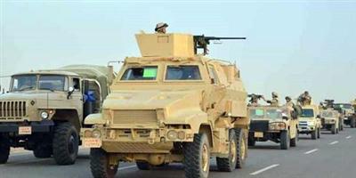 الجيش المصري يصفي مجموعة من الإرهابيين بسيناء 